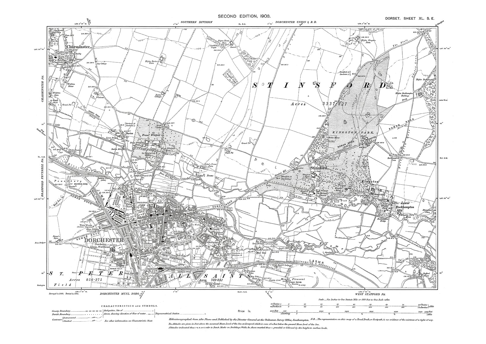Dorset Old Ordnance Survey Maps At 1 10560 Scale 6 Inches To The Mi dorset-old-ordnance-survey-maps-at-1-10560-scale-6-inches-to-the-mi