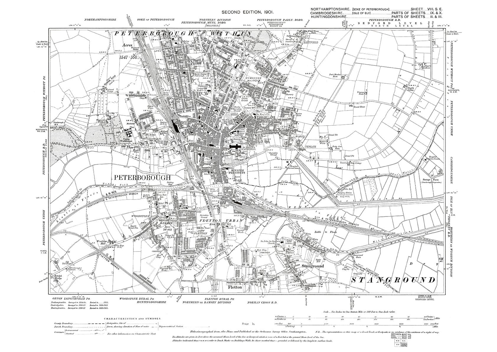 Northamptonshire Old Ordnance Survey Maps 110560 Scale 6inch To T Old Map Downloads 8223