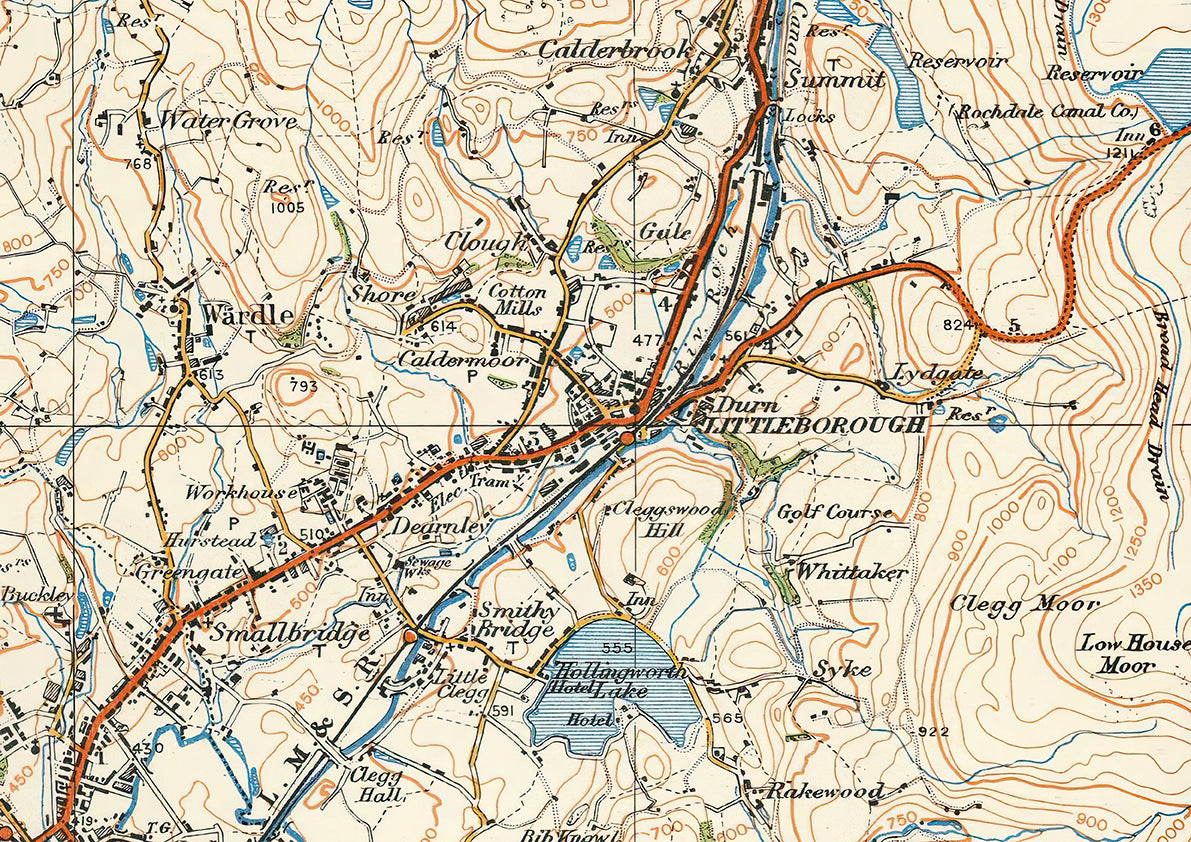 Littleborough, Lancashire 1920