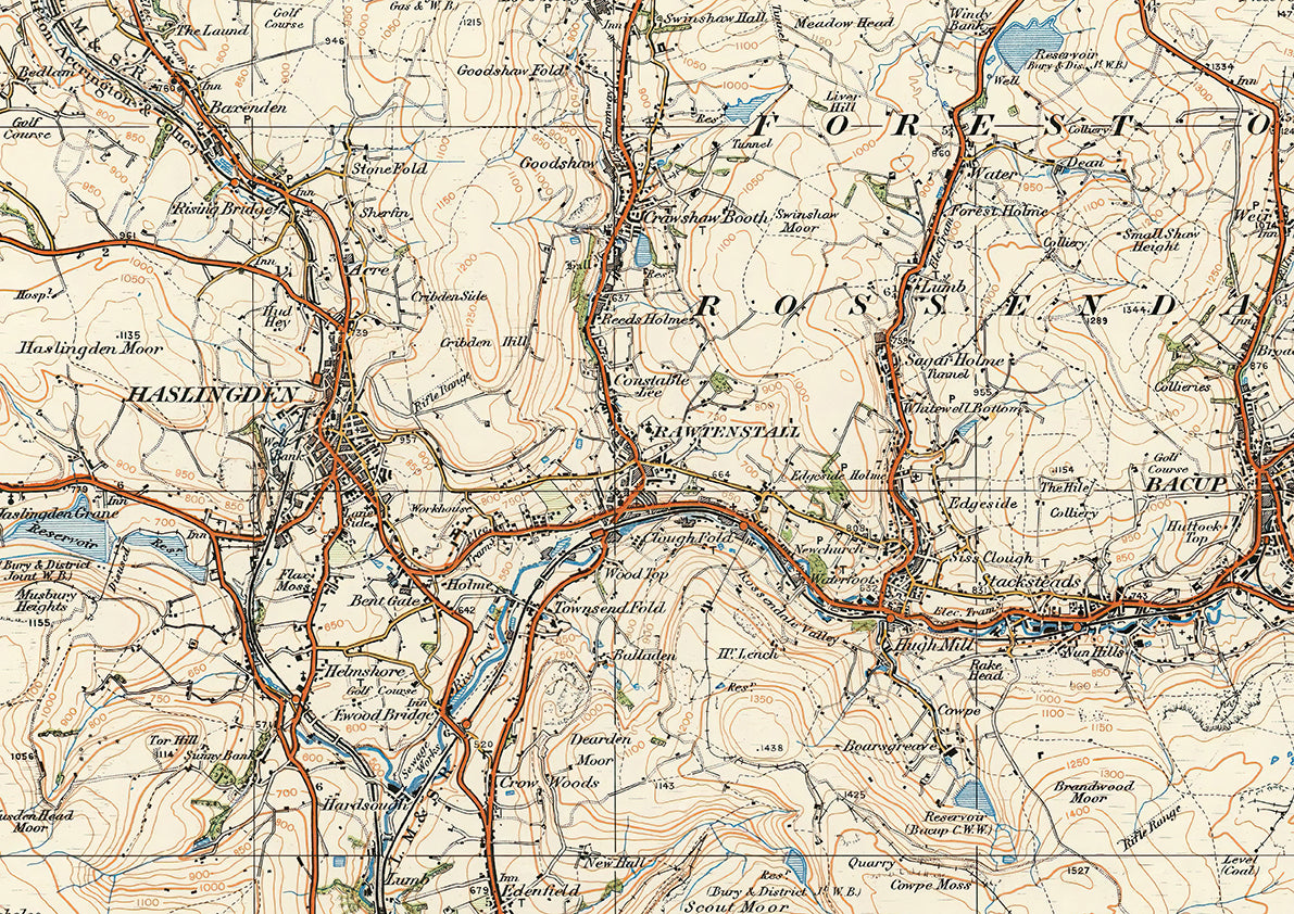 Rawtenstall, Lancashire 1920