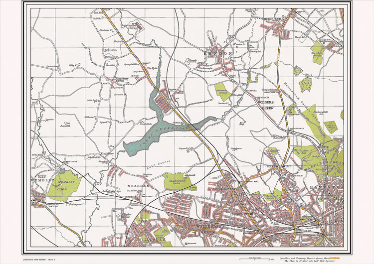 Uk Map 1908 Old Map Downloads