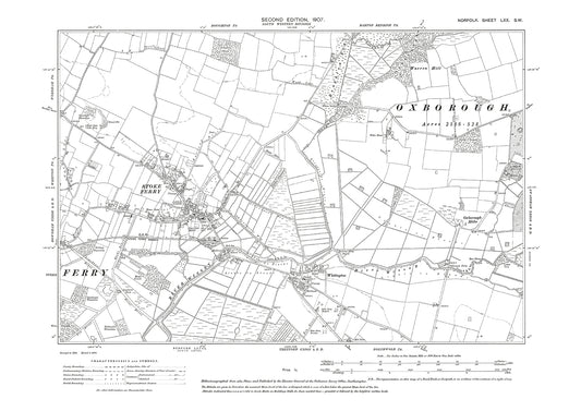 Stoke Ferry, Whitington, Norfolk in 1907: 70SW