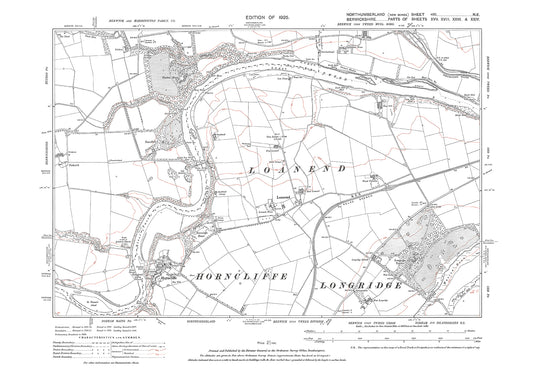 Horncliffe, Loanend, Longridge, Northumberland in 1925: 3NE