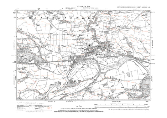 Haltwhistle, Northumberland in 1926: 89SW
