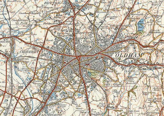 Oldham in 1922
