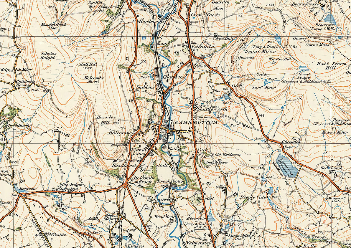 Ramsbottom, Lancashire 1920