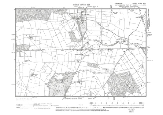 Sheriff Hales, Shropshire in 1903: 37SW