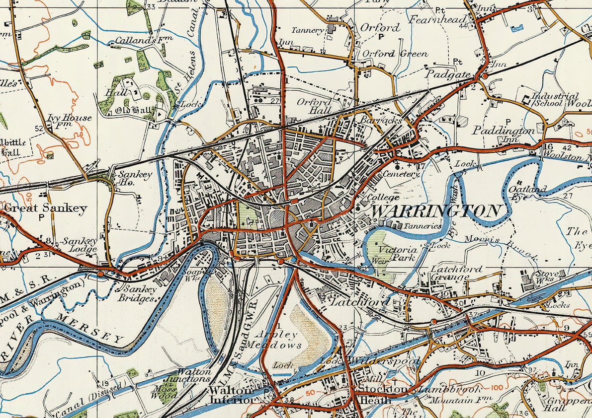 Warrington in 1922