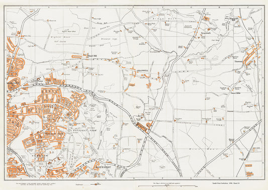 Yorkshire in 1938 Series - Leeds (northeast) area - YK-19