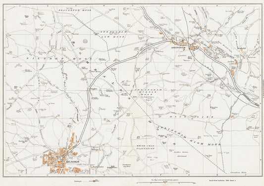 Yorkshire in 1938 Series - Addingham, Silsden and Nesfield area - YK-03