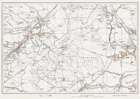 Yorkshire in 1938 Series - Clayton West, Cawthorne, Scissett, High Hoyland, Haigh and Darton West area - YK-61