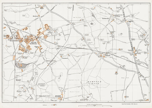 Yorkshire in 1938 Series - South Elmsall, Moorthorpe, Skelbrooke and Hampole area - YK-64