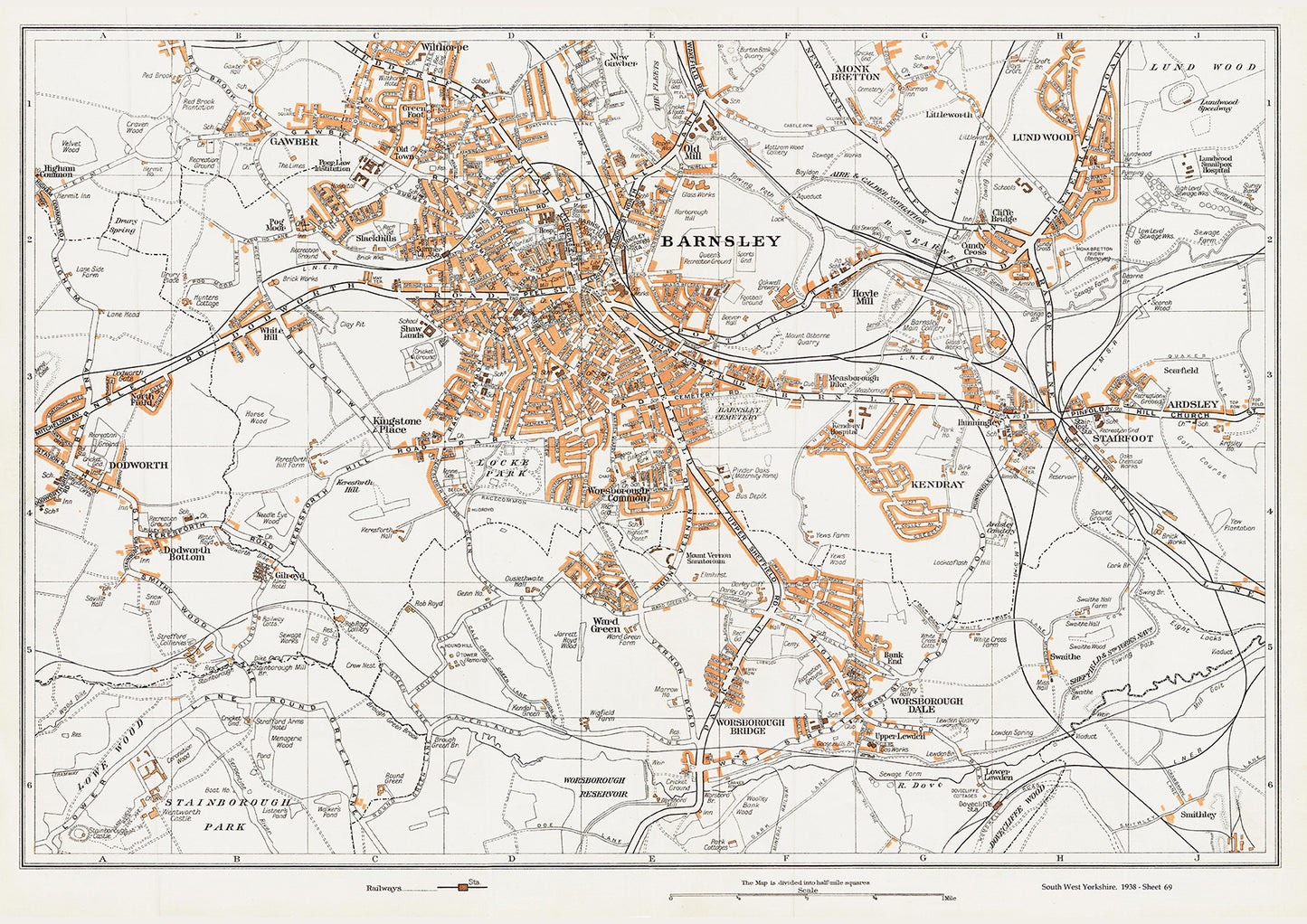 Yorkshire in 1938 Series - Barnsley area - YK-69