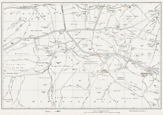 Yorkshire in 1938 Series - Langsett and Midhopestones area - YK-73
