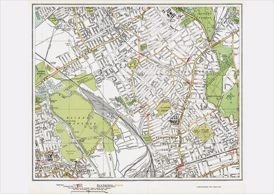 London in 1932 Series - Walthamstow (south) and Leytonstone area (Lon1932-47-48)